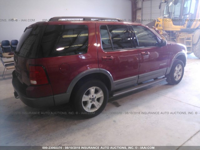 1FMZU73KX4ZB31273 - 2004 FORD EXPLORER XLT/XLT SPORT/NBX 栗色 照片 4