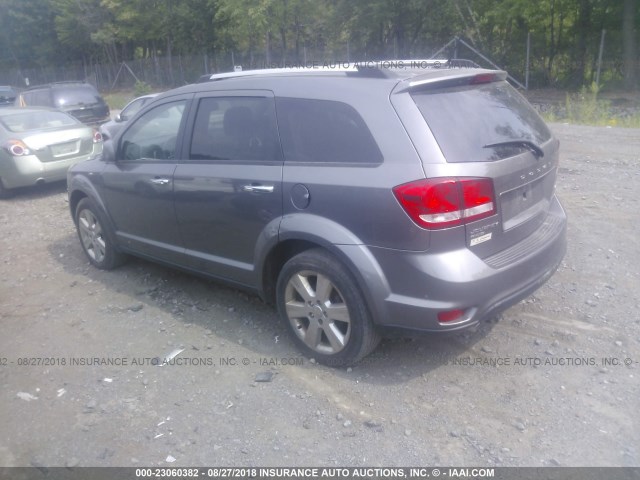 3C4PDDDG1CT148165 - 2012 DODGE JOURNEY CREW GRAY photo 3