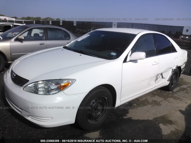 4T1BE32K32U058525 - 2002 TOYOTA CAMRY LE/XLE/SE Ağ foto 2