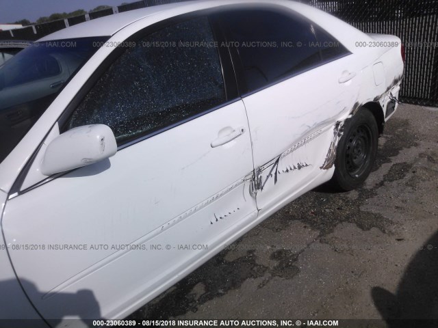 4T1BE32K32U058525 - 2002 TOYOTA CAMRY LE/XLE/SE Ağ foto 6