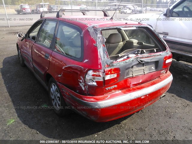 YV1VW295X1F619602 - 2001 VOLVO V40 1.9T RED photo 3