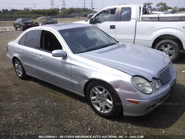 WDBUF26J26A904137 - 2006 MERCEDES-BENZ E 320 CDI SILVER photo 1