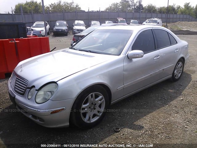 WDBUF26J26A904137 - 2006 MERCEDES-BENZ E 320 CDI SILVER photo 2