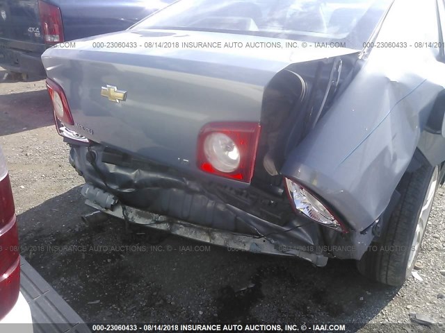 1G1ZG57B094133234 - 2009 CHEVROLET MALIBU LS Mavi foto 6