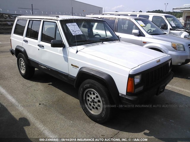 1J4FT68S4SL591536 - 1995 JEEP CHEROKEE SPORT WHITE photo 1