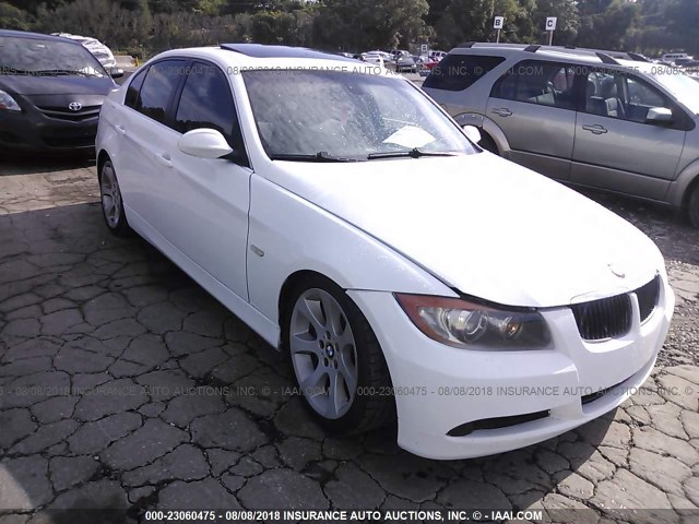 WBAVB73508KY65273 - 2008 BMW 335 I WHITE photo 1