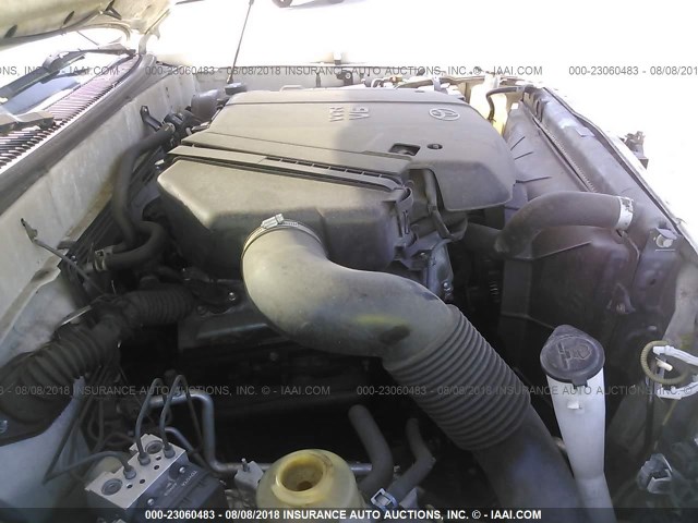 5TBRU34126S483411 - 2006 TOYOTA TUNDRA ACCESS CAB SR5 WHITE photo 10