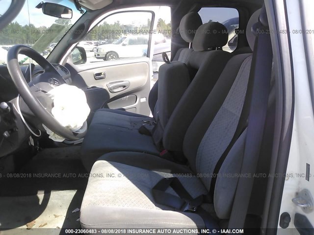 5TBRU34126S483411 - 2006 TOYOTA TUNDRA ACCESS CAB SR5 WHITE photo 8