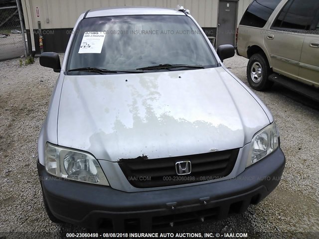 JHLRD1843VC012564 - 1997 HONDA CR-V LX SILVER photo 6