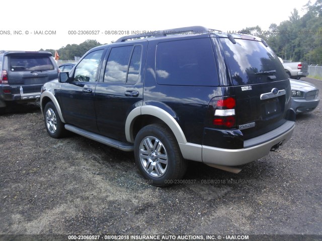 1FMEU64E99UA28299 - 2009 FORD EXPLORER EDDIE BAUER BLACK photo 3