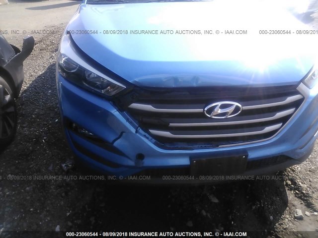 KM8J3CA44JU605739 - 2018 HYUNDAI TUCSON BLACK photo 6