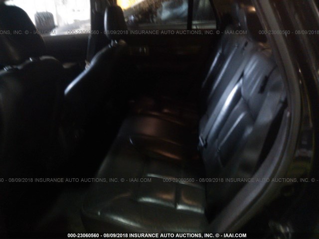 2LMDU68CX7BJ08917 - 2007 LINCOLN MKX BLACK photo 8