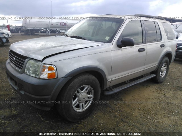 1FMZU62K33UC03146 - 2003 FORD EXPLORER XLS/XLS SPORT SILVER photo 2