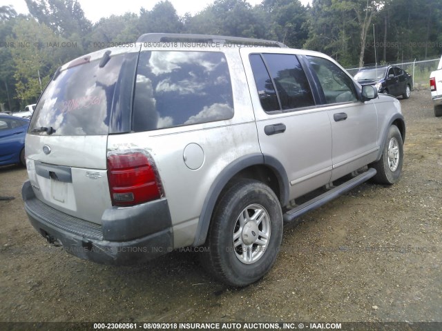 1FMZU62K33UC03146 - 2003 FORD EXPLORER XLS/XLS SPORT SILVER photo 4