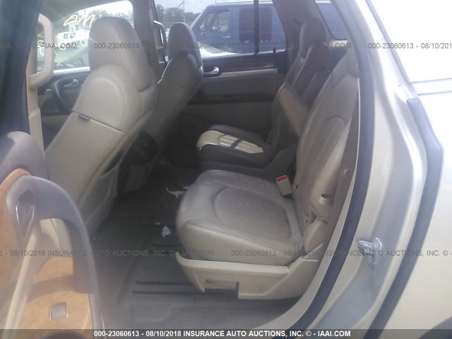 5GAER23738J301207 - 2008 BUICK ENCLAVE CXL Or photo 8