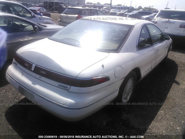 1LNLM91V4PY760973 - 1993 LINCOLN MARK VIII WHITE photo 4