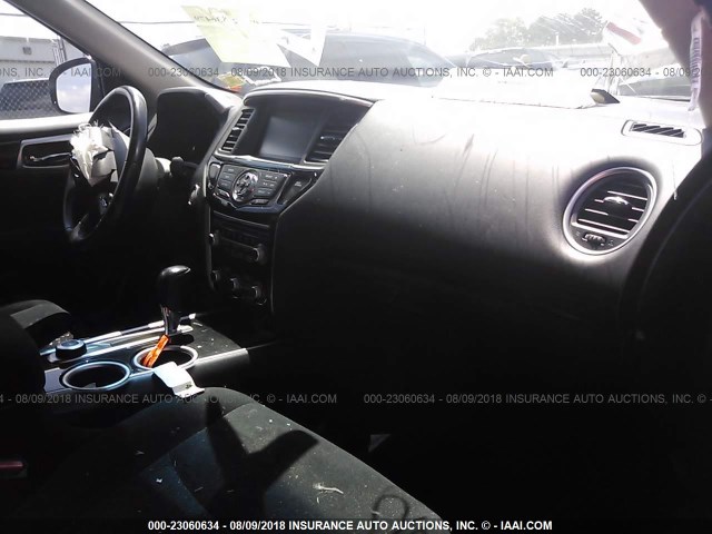 5N1AR2MM4DC604038 - 2013 NISSAN PATHFINDER S/SV/SL/PLATINUM 蓝色 照片 5