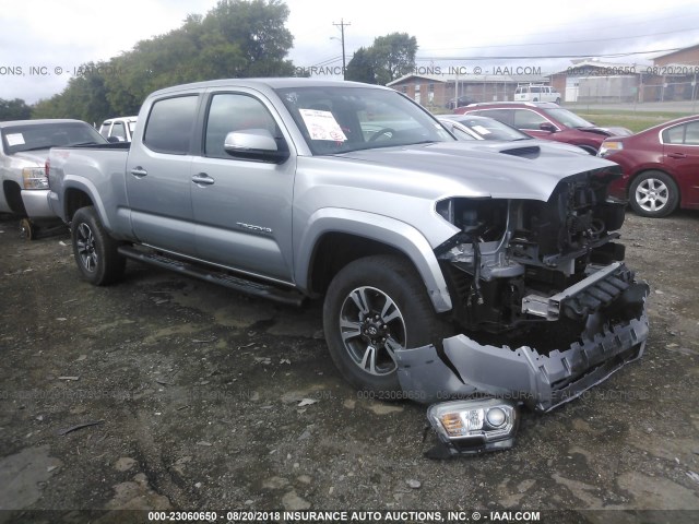 3TMDZ5BN1GM010069 - 2016 TOYOTA TACOMA DBL CAB/SR5/TRD SPORT/OR SILVER photo 1