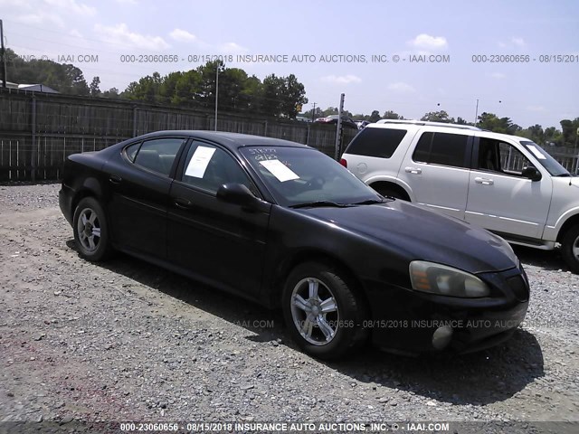 2G2WS522341176216 - 2004 PONTIAC GRAND PRIX GT2 BLACK photo 1