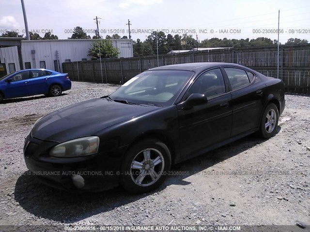 2G2WS522341176216 - 2004 PONTIAC GRAND PRIX GT2 შავი ფოტო 2