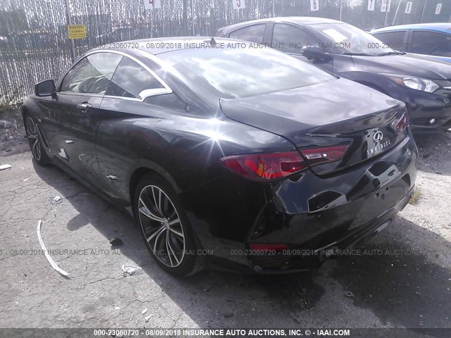 JN1EV7EKXJM341655 - 2018 INFINITI Q60 LUXE 300/SPORT 300 BLACK photo 3