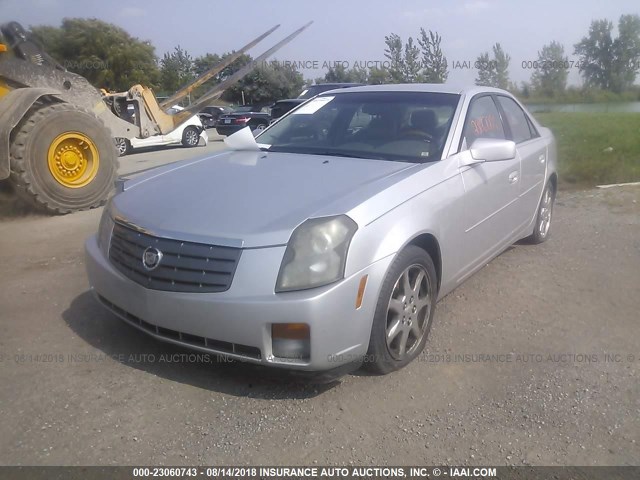 1G6DL1E35C0122846 - 2012 CADILLAC CTS PERFORMANCE COLLECTION Серебристый фото 2