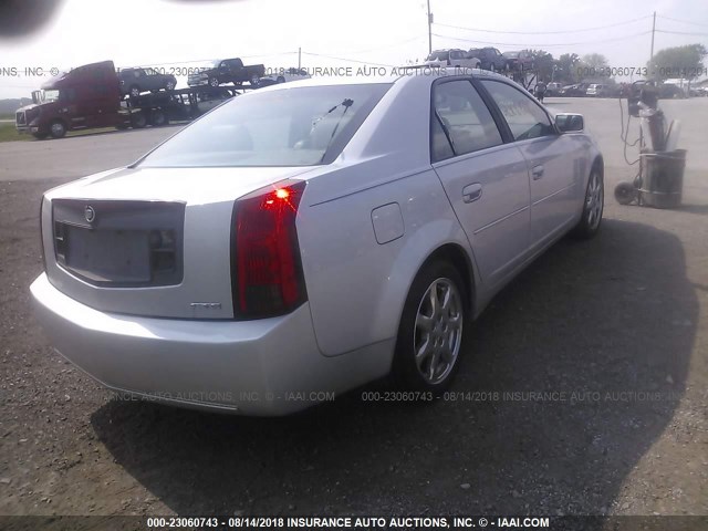 1G6DL1E35C0122846 - 2012 CADILLAC CTS PERFORMANCE COLLECTION Серебристый фото 4