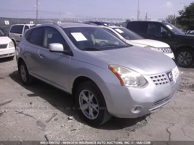 JN8AS58V88W105037 - 2008 NISSAN ROGUE S/SL SILVER photo 1