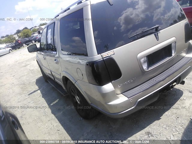 5LMFU28R74LJ14684 - 2004 LINCOLN NAVIGATOR GOLD photo 3