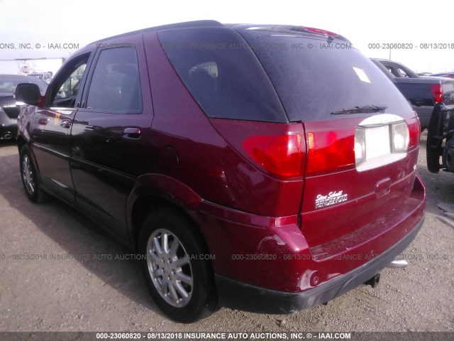 3G5DA03L67S554481 - 2007 BUICK RENDEZVOUS CX/CXL BURGUNDY photo 3