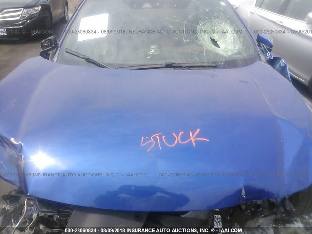 SHHFK7H97HU418115 - 2017 HONDA CIVIC SPORT TOURING Көк фото 10