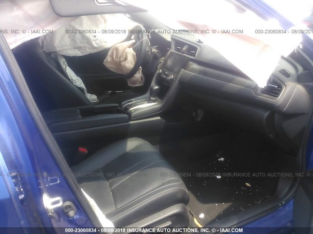 SHHFK7H97HU418115 - 2017 HONDA CIVIC SPORT TOURING Көк фото 5