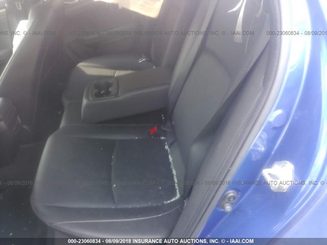 SHHFK7H97HU418115 - 2017 HONDA CIVIC SPORT TOURING Көк фото 8