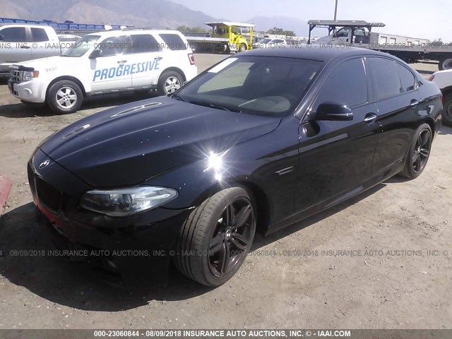 WBA5B1C54FD920886 - 2015 BMW 535 I BLACK photo 2