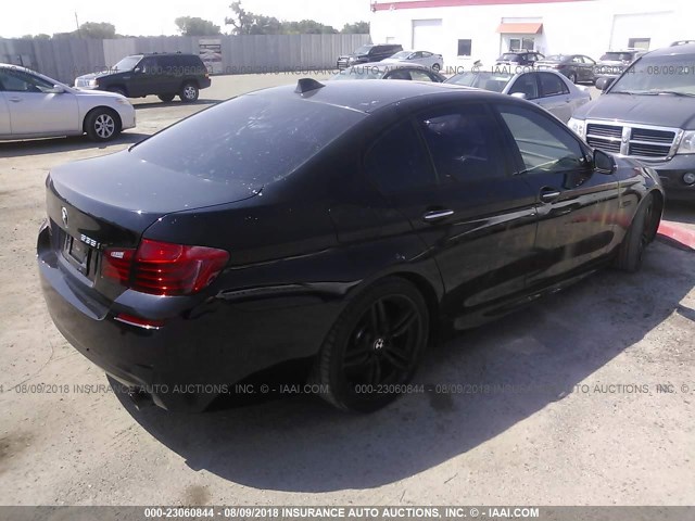 WBA5B1C54FD920886 - 2015 BMW 535 I BLACK photo 4