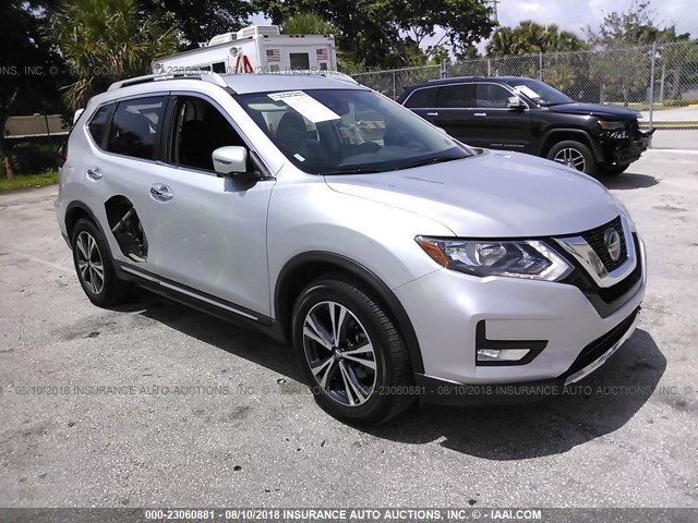 5N1AT2MT3JC739306 - 2018 NISSAN ROGUE S/SL SILVER photo 1