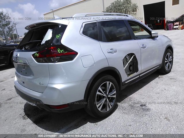 5N1AT2MT3JC739306 - 2018 NISSAN ROGUE S/SL SILVER photo 4