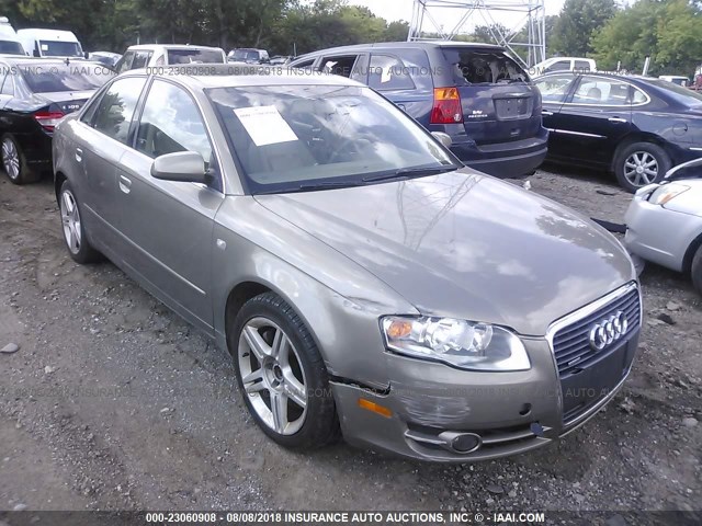 WAUDF78E16A118633 - 2006 AUDI A4 2.0T QUATTRO GRAY photo 1