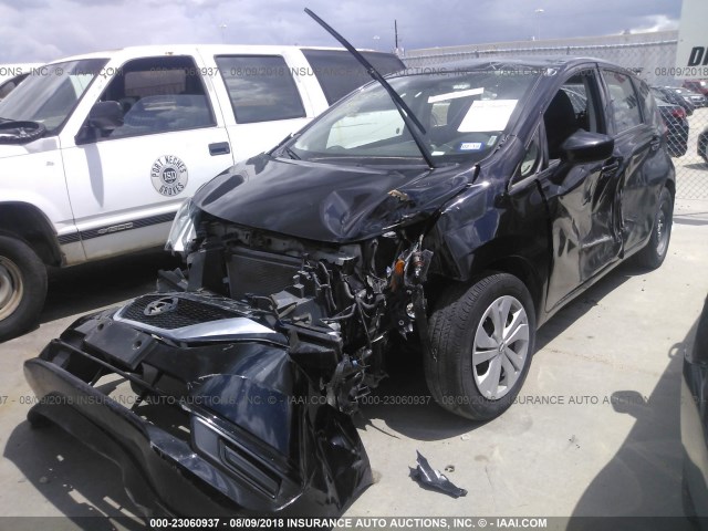 3N1CE2CP9HL361568 - 2017 NISSAN VERSA NOTE S/S PLUS/SV/SL/SR BLACK photo 2