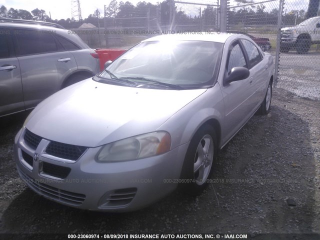 1B3EL46X26N185545 - 2006 DODGE STRATUS SXT SILVER photo 2