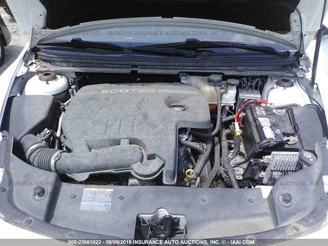1G1ZC5E09AF188920 - 2010 CHEVROLET MALIBU 1LT თეთრი ფოტო 10