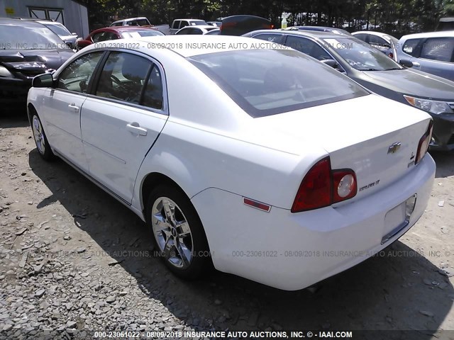 1G1ZC5E09AF188920 - 2010 CHEVROLET MALIBU 1LT თეთრი ფოტო 3