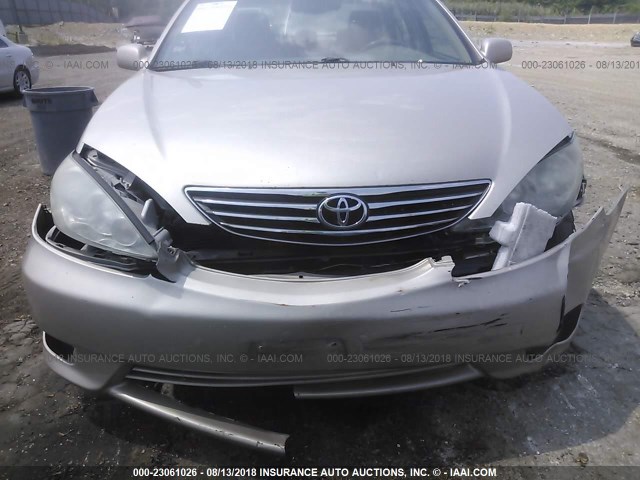 4T1BF30K95U107912 - 2005 TOYOTA CAMRY LE/XLE/SE 金色 照片 6