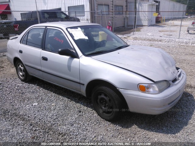 1NXBR12E6YZ403655 - 2000 TOYOTA COROLLA VE/CE/LE SILVER photo 1