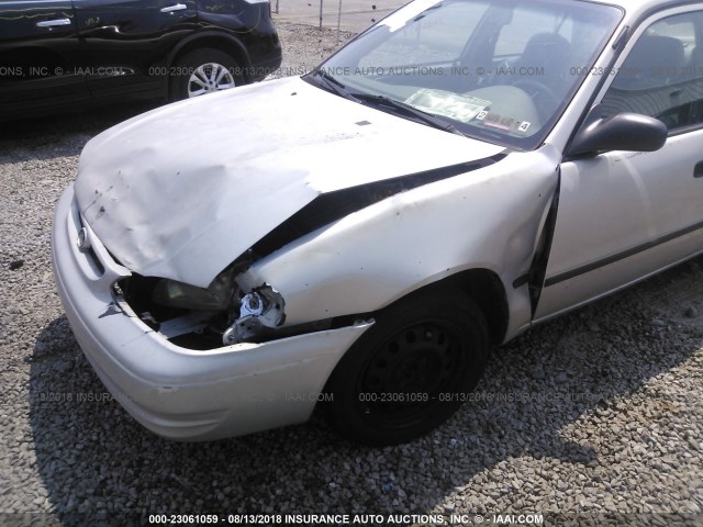 1NXBR12E6YZ403655 - 2000 TOYOTA COROLLA VE/CE/LE 银色 照片 6