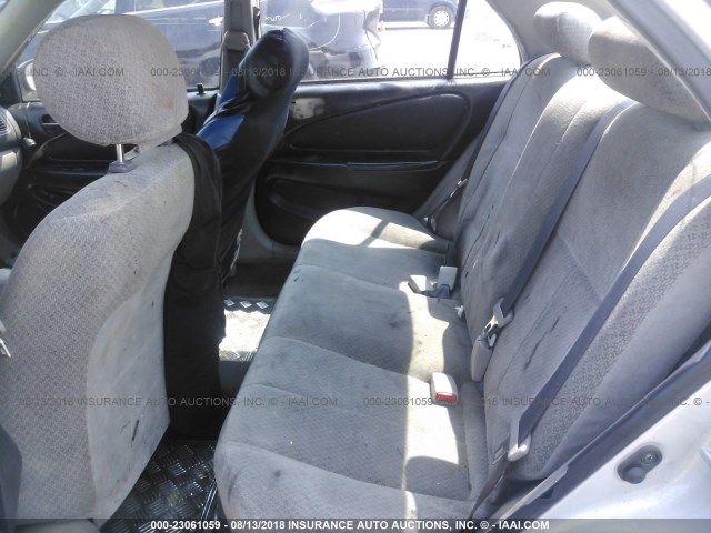 1NXBR12E6YZ403655 - 2000 TOYOTA COROLLA VE/CE/LE 银色 照片 8