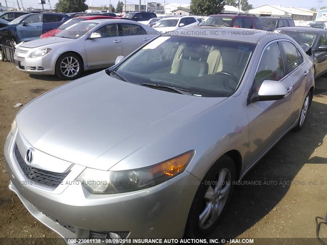 JH4CU2F69AC024000 - 2010 ACURA TSX SILVER photo 2