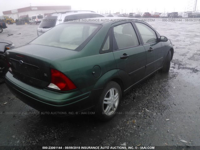 1FAFP34P81W222806 - 2001 FORD FOCUS SE/SE COMFORT GREEN photo 4