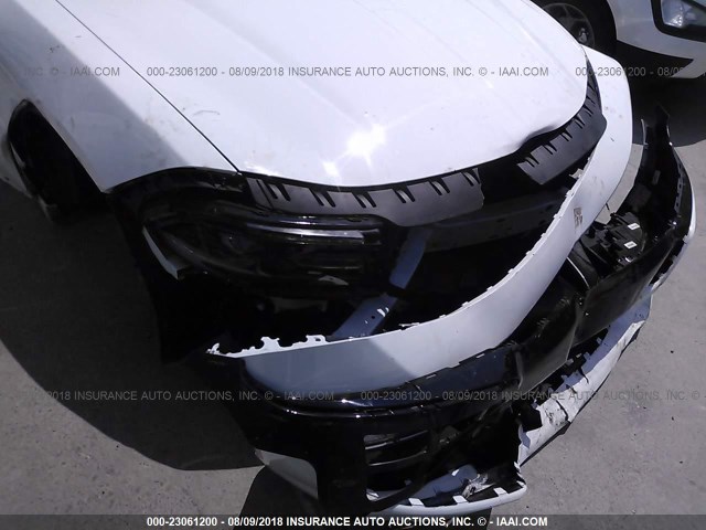 2C3CDXCT7JH243032 - 2018 DODGE CHARGER R/T WHITE photo 6