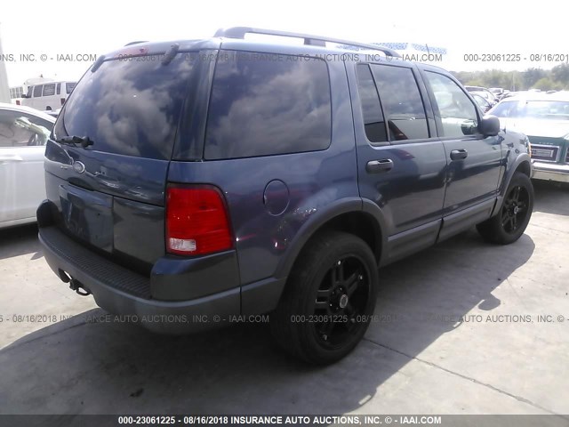 1FMZU73K23UC22811 - 2003 FORD EXPLORER XLT/XLT SPORT/NBX 蓝色 照片 4